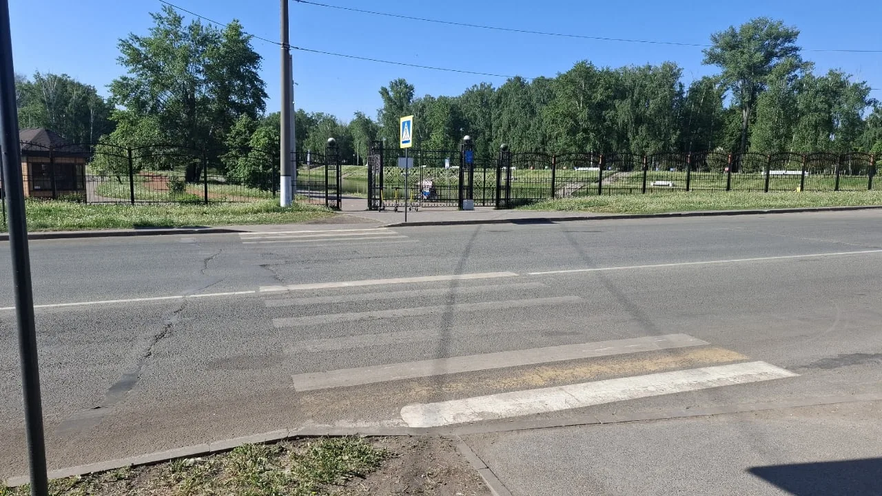 🗣 “Когда нанесут разметку на пешеходный переход?”: поинтересовался салаватец у администрации  Артур 