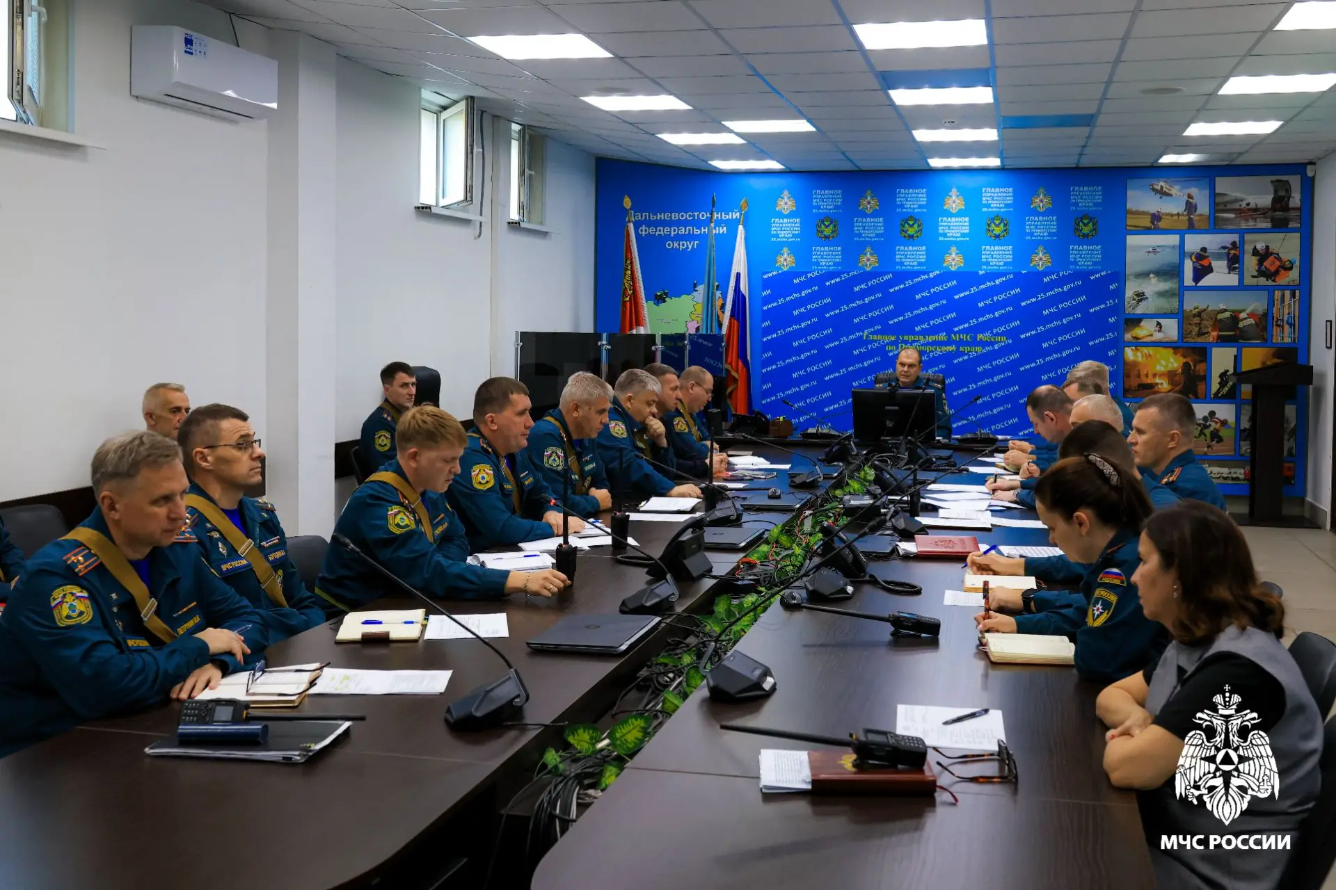 В Приморье проходит штабная тренировка по гражданской обороне