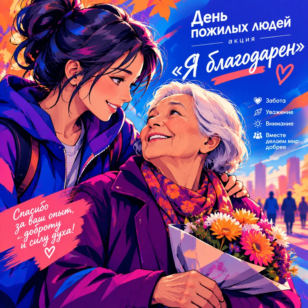 Вчера, 1 октября, весь мир отмечал особенную дату — Международный день пожилых людей. Д...