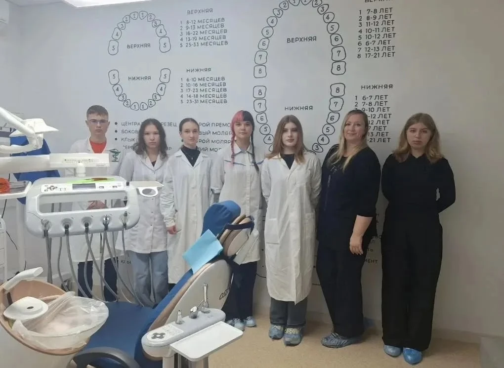👩‍⚕️Медицинский отряд лагеря труда и отдыха СОШ № 6 продолжает работу на базе детской стоматологии!