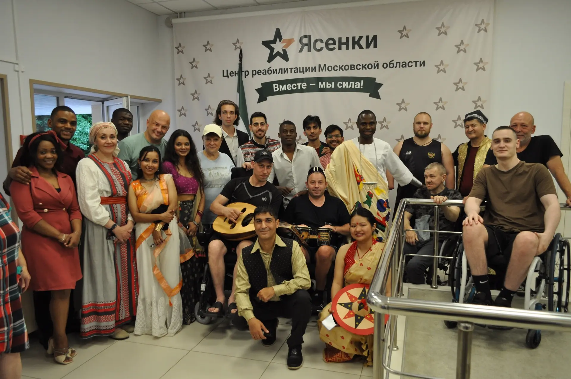 👤 В подмосковном центре «Ясенки», где проходят реабилитацию ветераны боевых действий и...