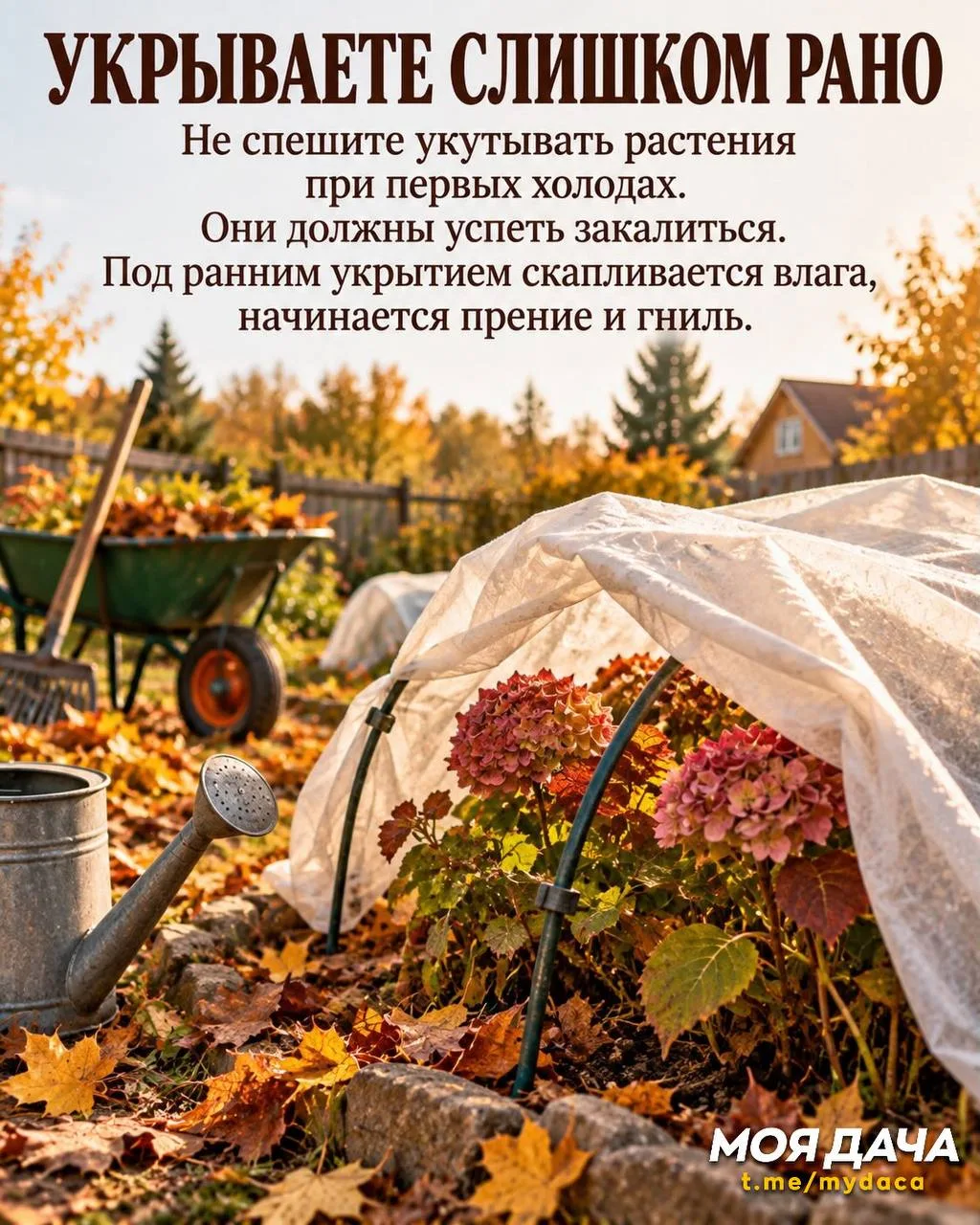Осенние ошибки, которые «аукнутся» весной 🍂