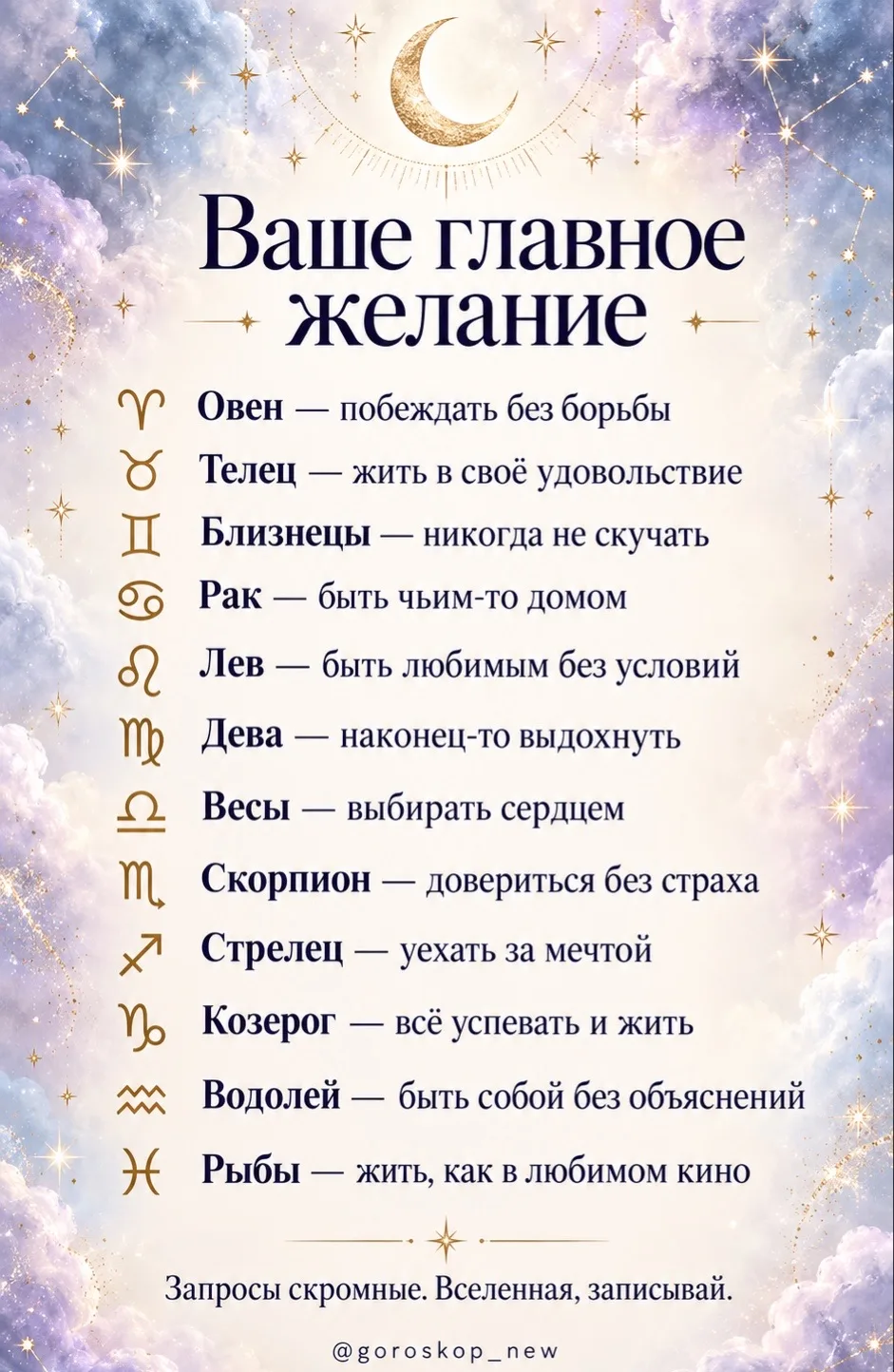 Ваше главное желание