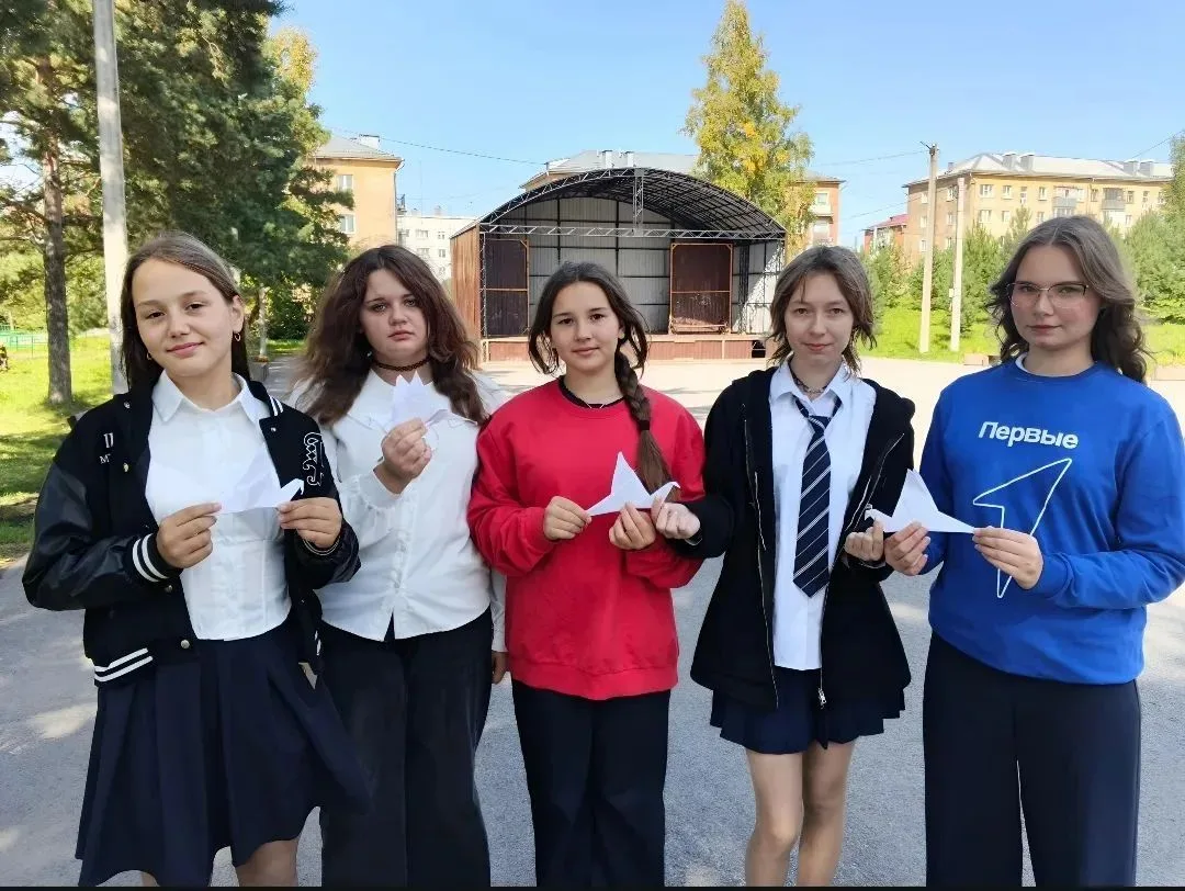 В честь Дня окончания Второй мировой войны Первые вышли к жителям нашего посёлка с особ...