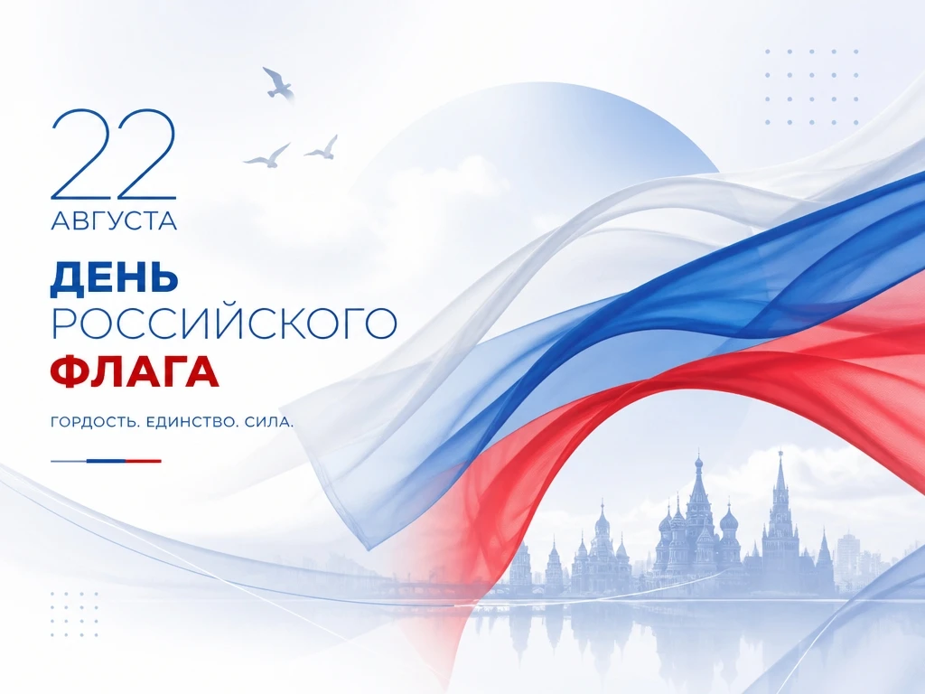 🇷🇺22 августа — День российского триколора!
