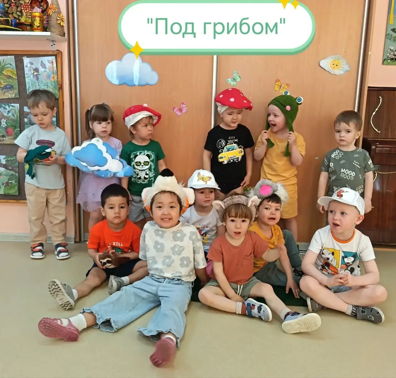 В нашей группе № 4 кипели настоящие театральные страсти! 🎭