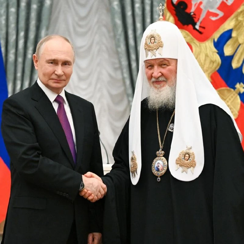 Патриарх Кирилл поздравил Владимира Путина с Днем Крещения Руси

Его Превосходительству Владимиру Вл