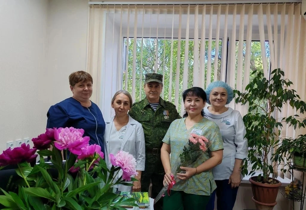 🏅В преддверии Дня России, медицинская сестра отделения паллиативной медицинской помощи взрослым - А