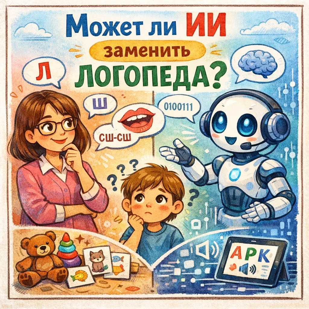 Может ли ИИ заменить логопеда?