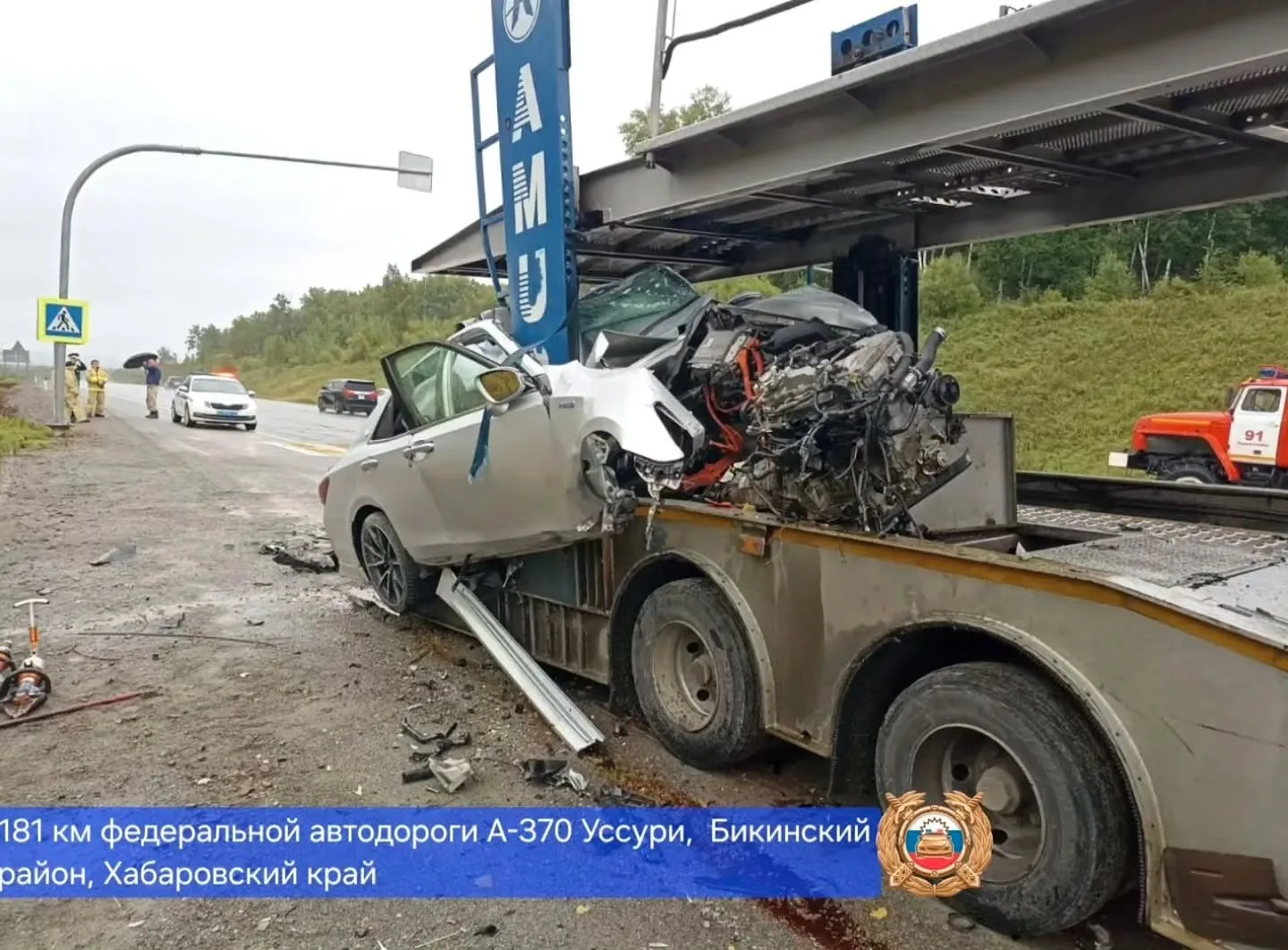Амурчанин погиб при наезде на автовоз в Бикинском районе