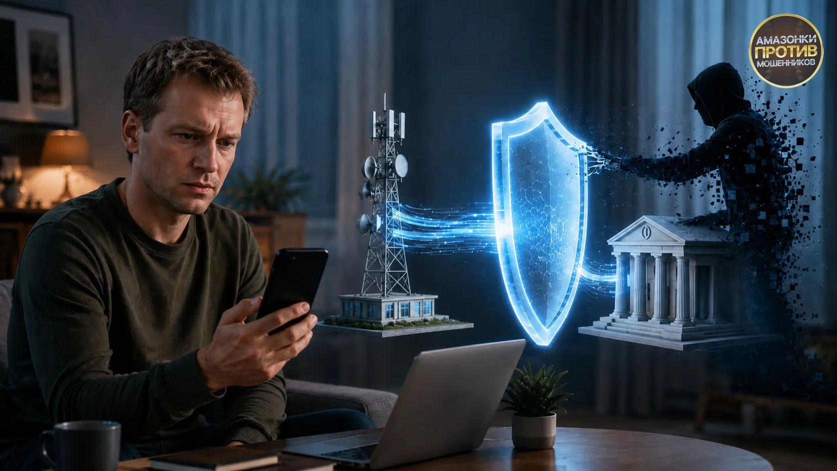 Амазонки &Антимошенники
https://vk.ru/wall-228771578_38247
Государство ставит заслон телефонным афер