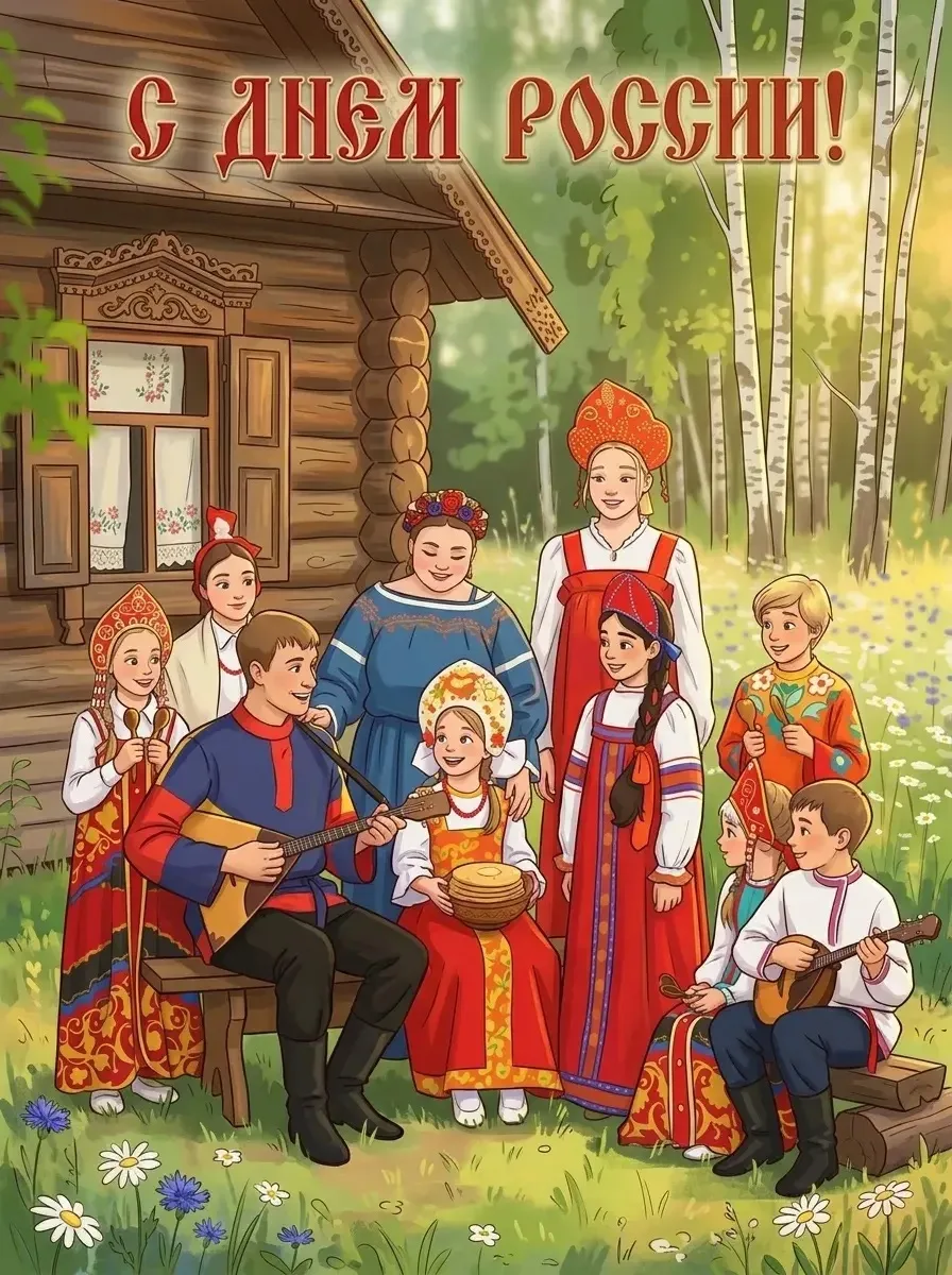 С ДНЁМ РОССИИ! 🇷🇺❤️

Сегодня мы отмечаем один из самых главных государственных праздников — день н