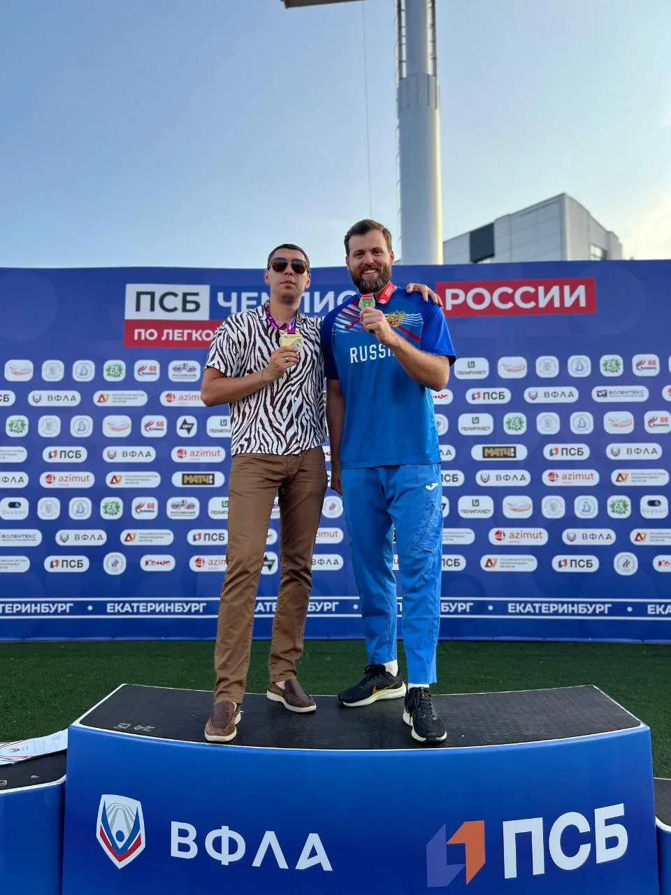 Спортсмен из Кабардино-Балкарии Николай Орлов завоевал звание чемпиона России по легкой атлетике.

В