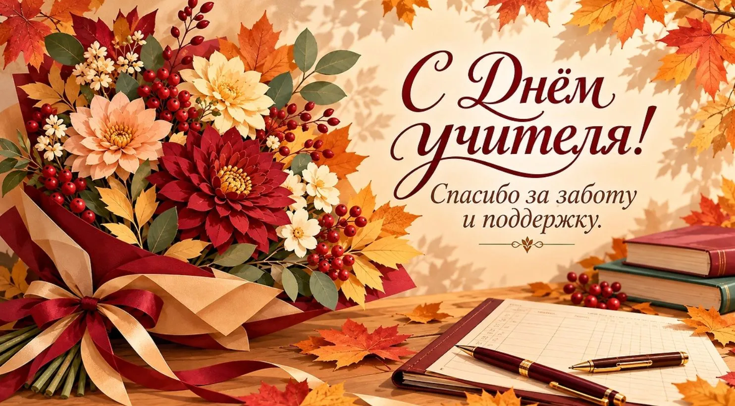 Спасибо вам, дорогие наши учителя!