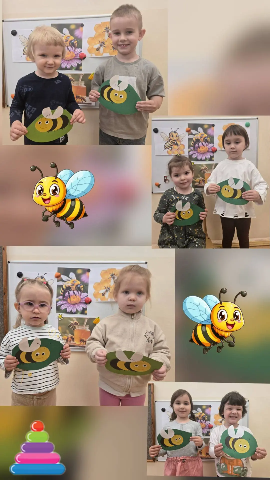 🐝 Наши маленькие исследователи узнали много интересного о трудолюбивых пчёлках!

Сегодня в младшей 