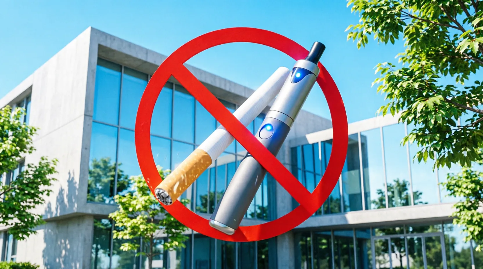 🚭 Территория колледжа — зона чистого воздуха!