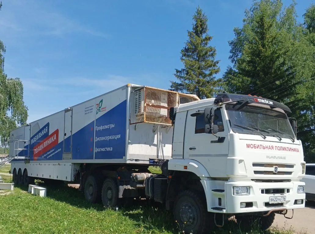 С 08.06.26 по 11.06.26 мобильный комплекс ГКБ #7 им. М.Н.Садыкова🚑 будет работать в с. Б. Тарханы🏢
