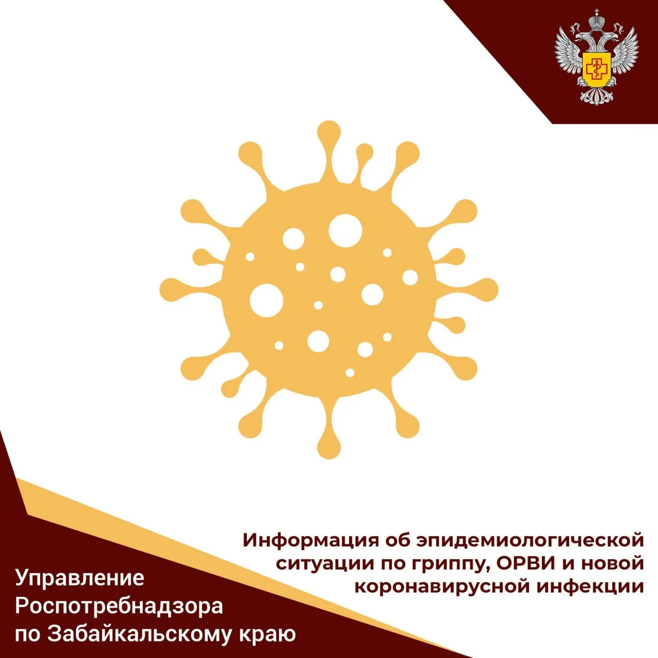 ⚡️ Управление Роспотребнадзора по Забайкальскому краю информирует об эпидемиологической...