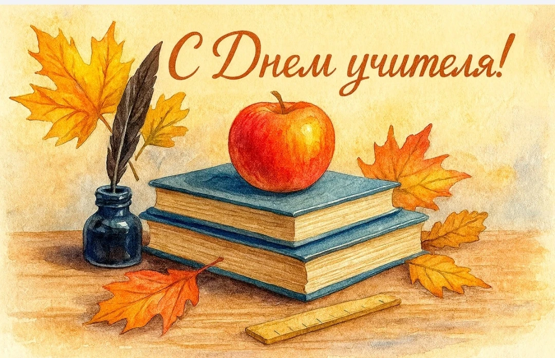 Коллеги, с праздником! Самых умных учеников и самых понимающих родителей! Обнимаю! ❤️🌹