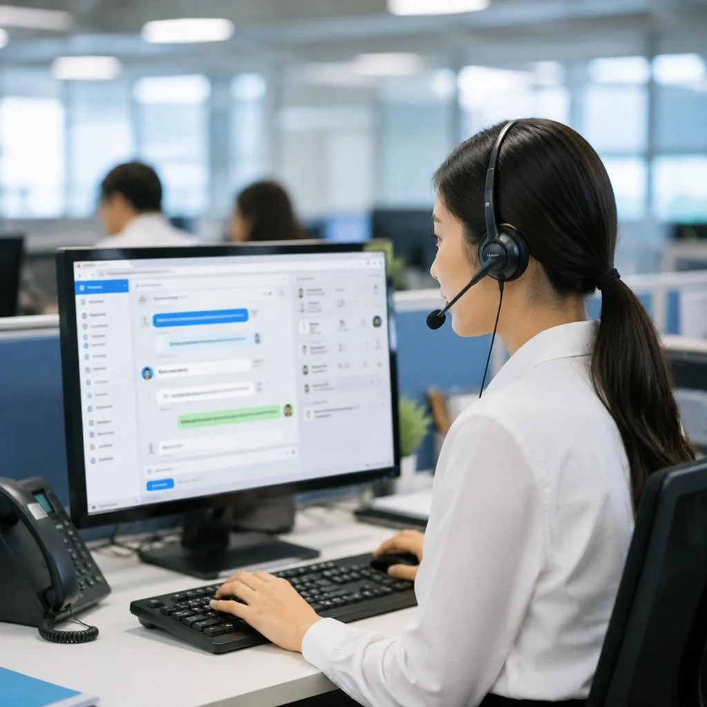📢 Консультант по работе с клиентами в чате (в офис)