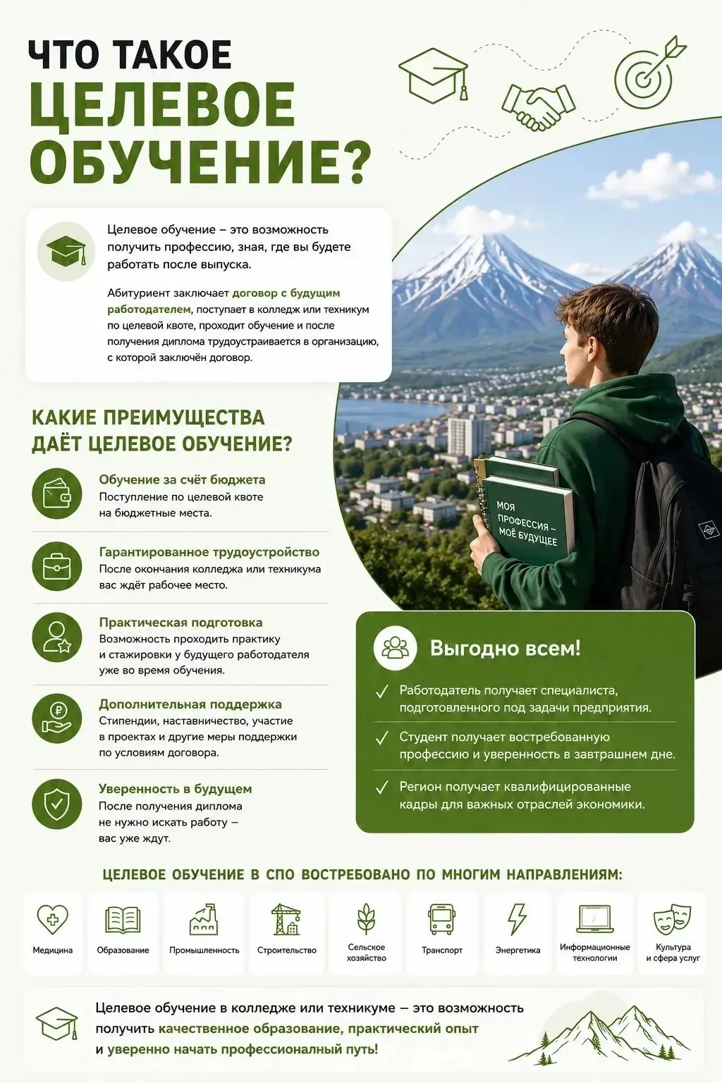 🎓Целевое обучение - путь к востребованным профессиям.