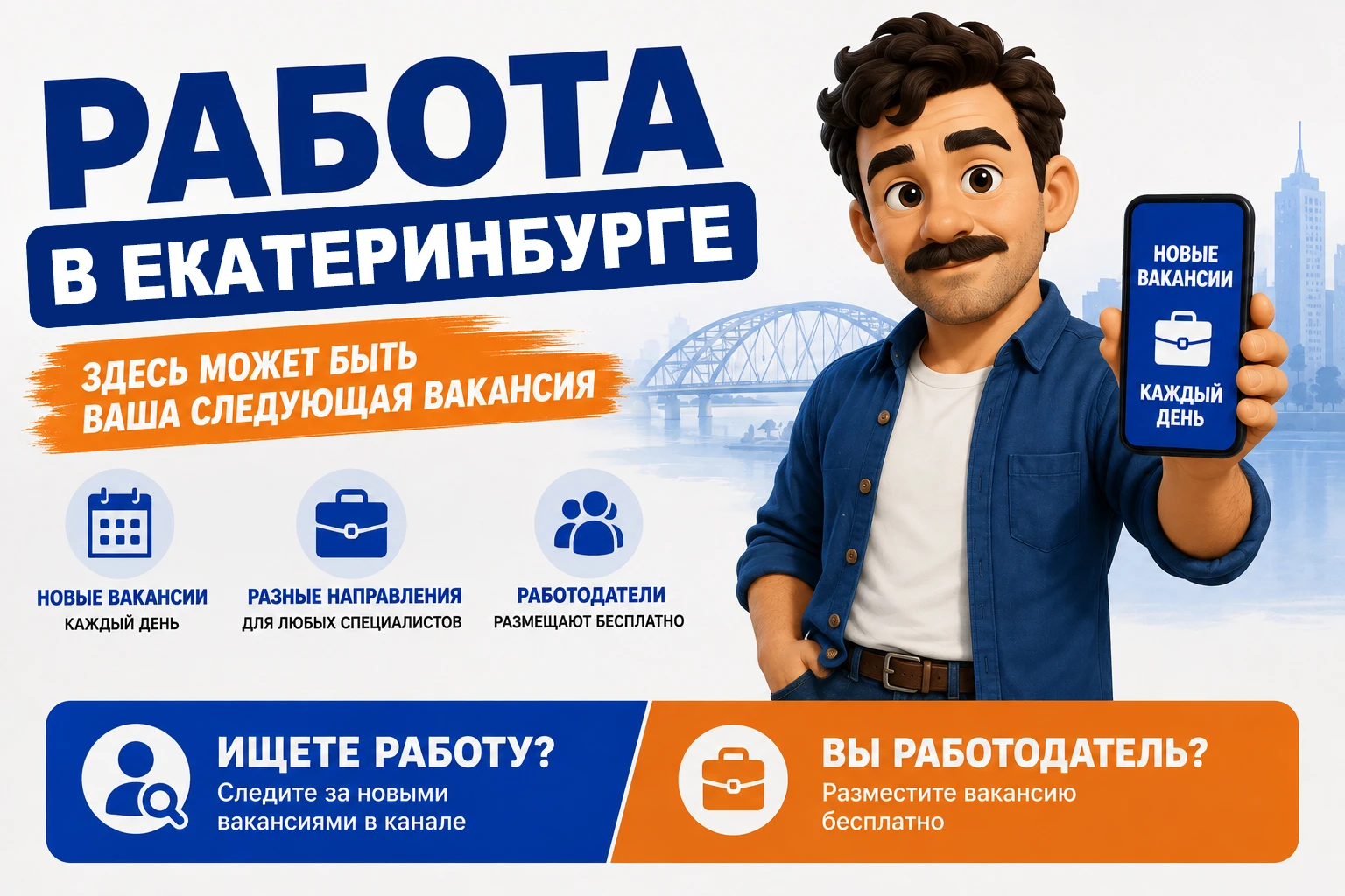👋 РАБОТА В ЕКАТЕРИНБУРГЕ
