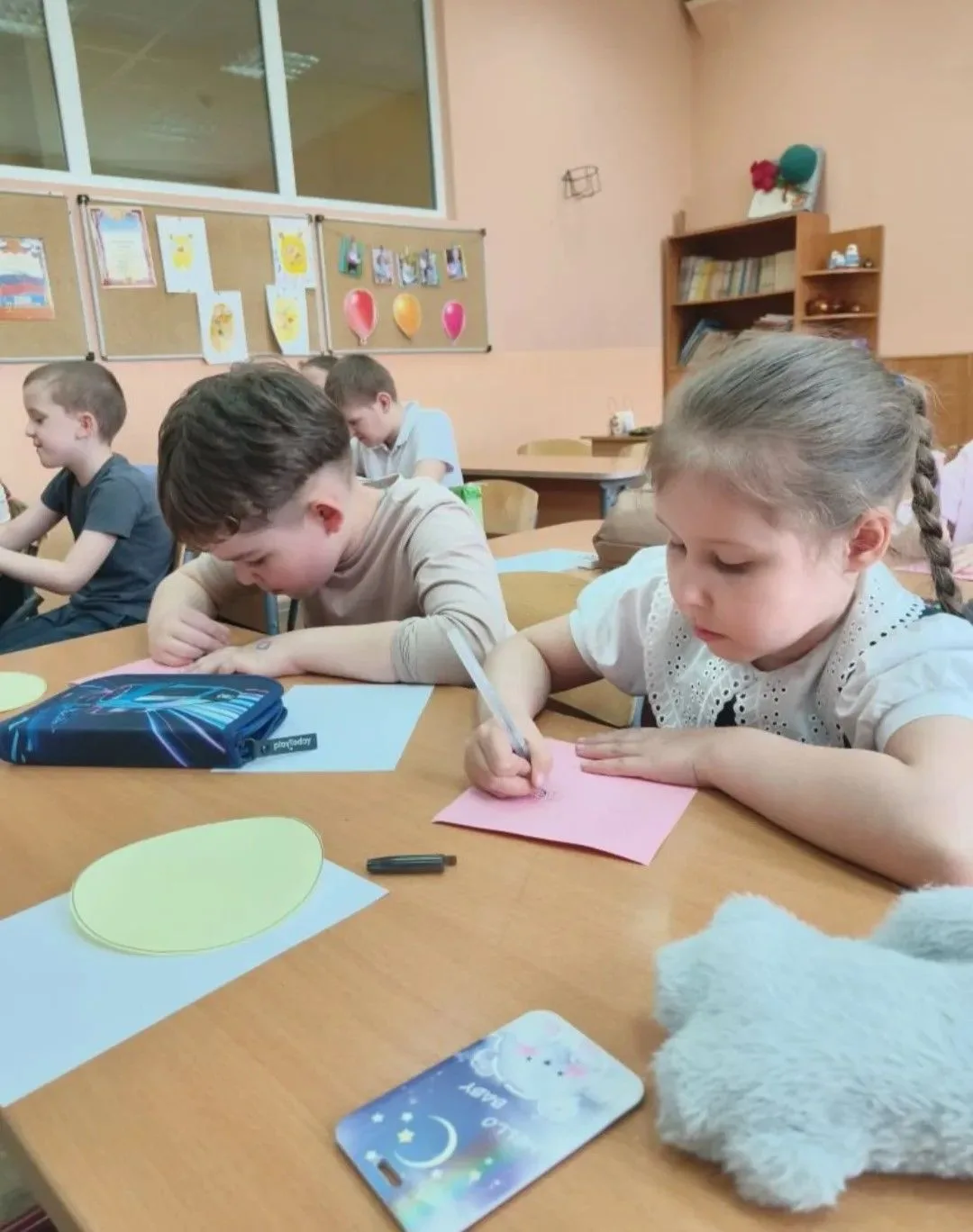 🌟 Урок управления эмоциями во 2-Б классе! 🌟  В нашем классе прошло увлекательное занятие с психолого