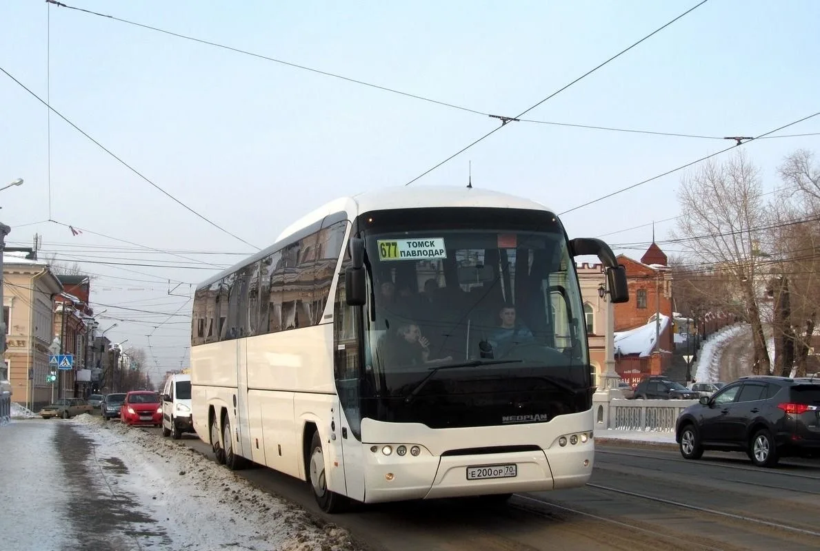 Автобус Томск — Павлодар застрял на трассе