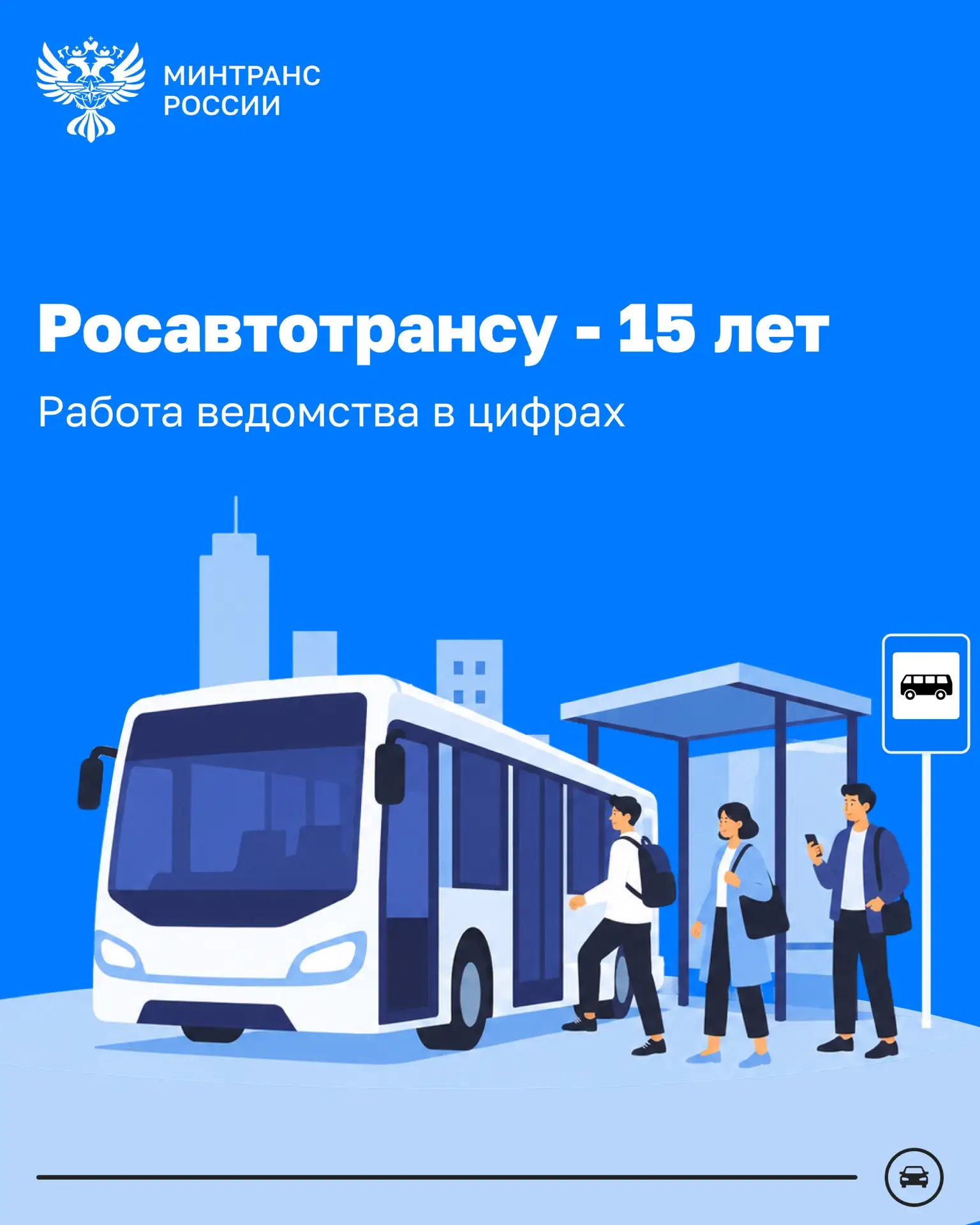 Росавтотрансу – 15 лет