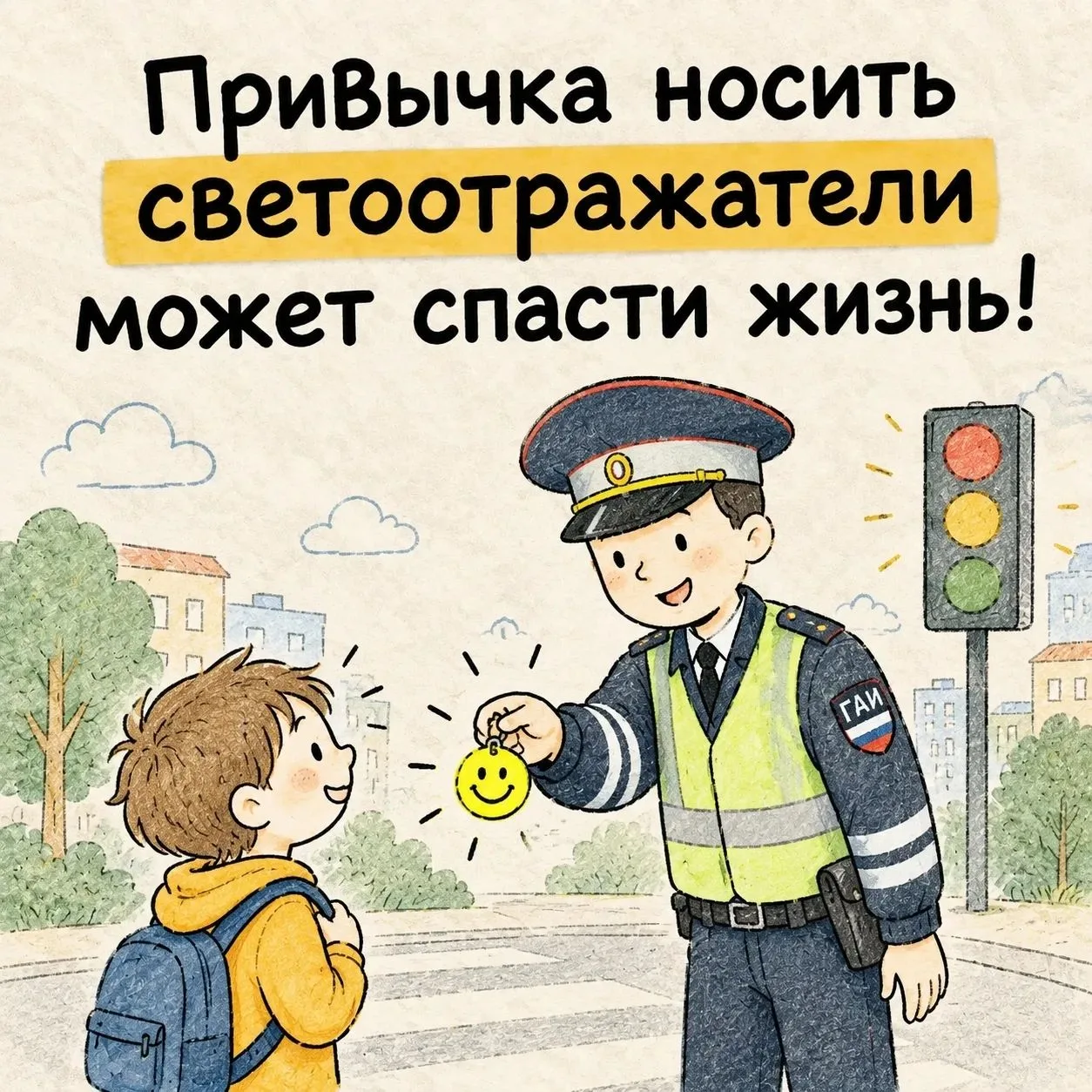 🚦Безопасность ребенка на дороге — в деталях!