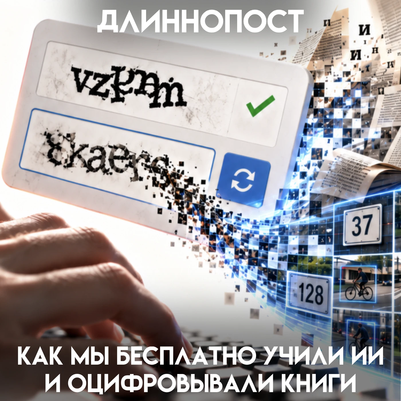 Помните старые капчи из двух слов? Каждый раз, когда вы их вводили, вы бесплатно работа...
