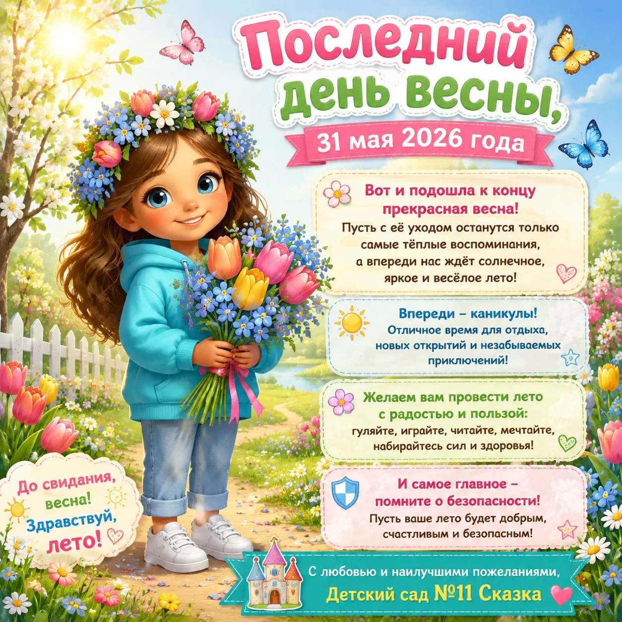 🌸 Последний день весны — 31 мая 2026 года