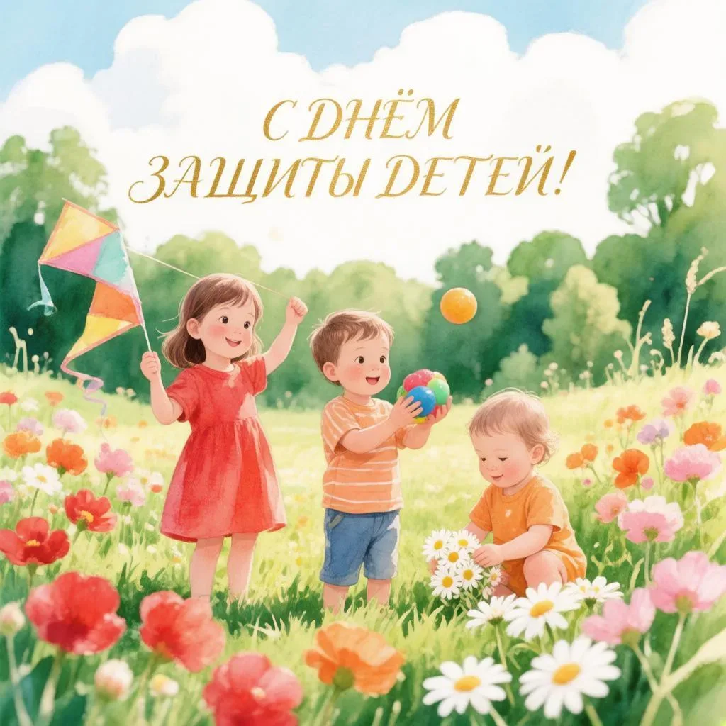 С Днём защиты детей!