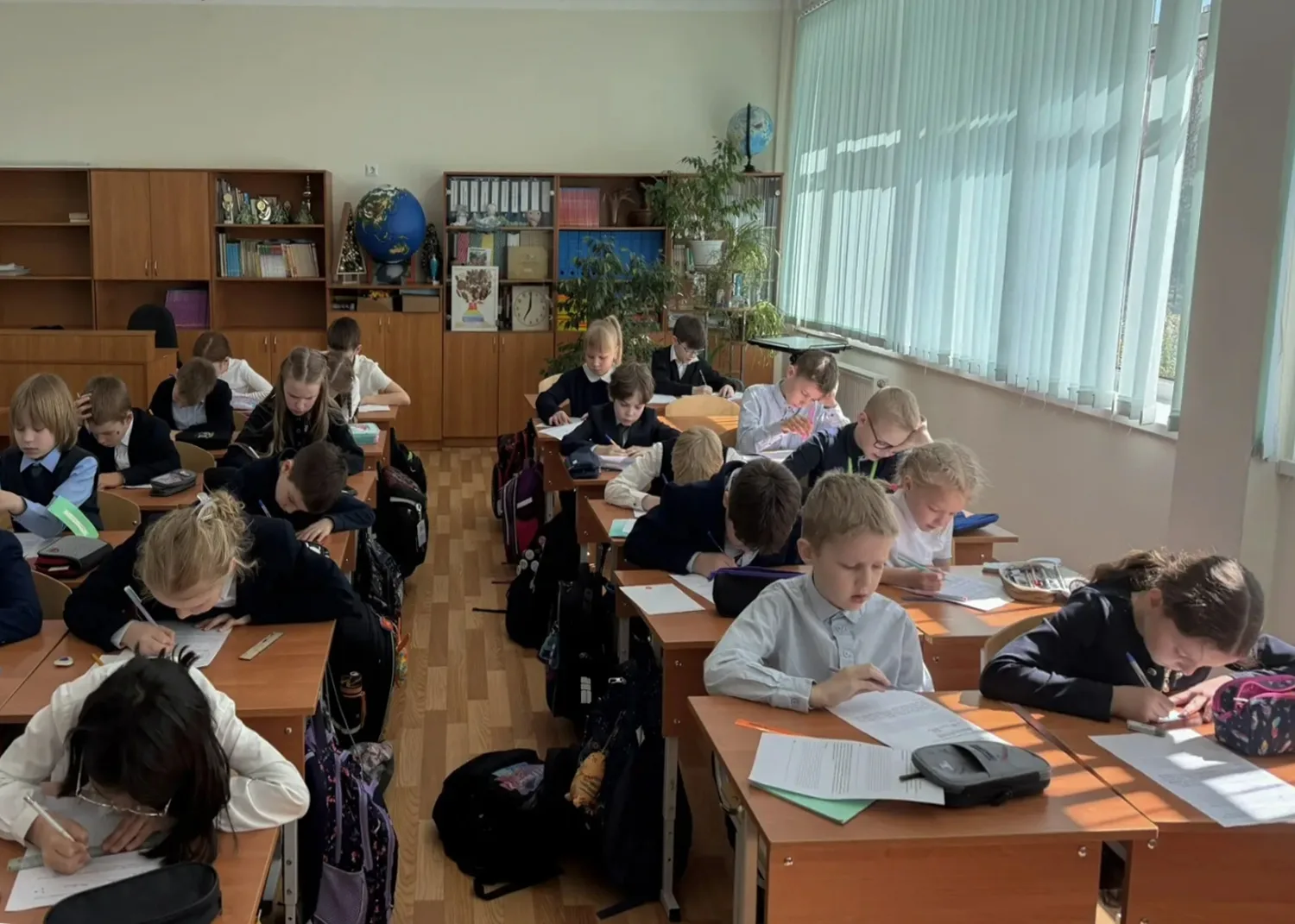 ✨ 24 апреля в лицее состоялось увлекательное интеллектуальное состязание — математическая олимпиада 