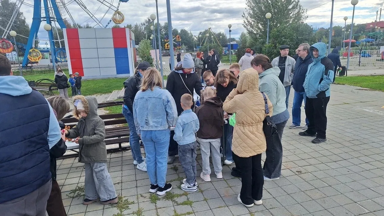 📢Наши педагоги на празднике - День Знаний в Фестивальном парке города Ишима