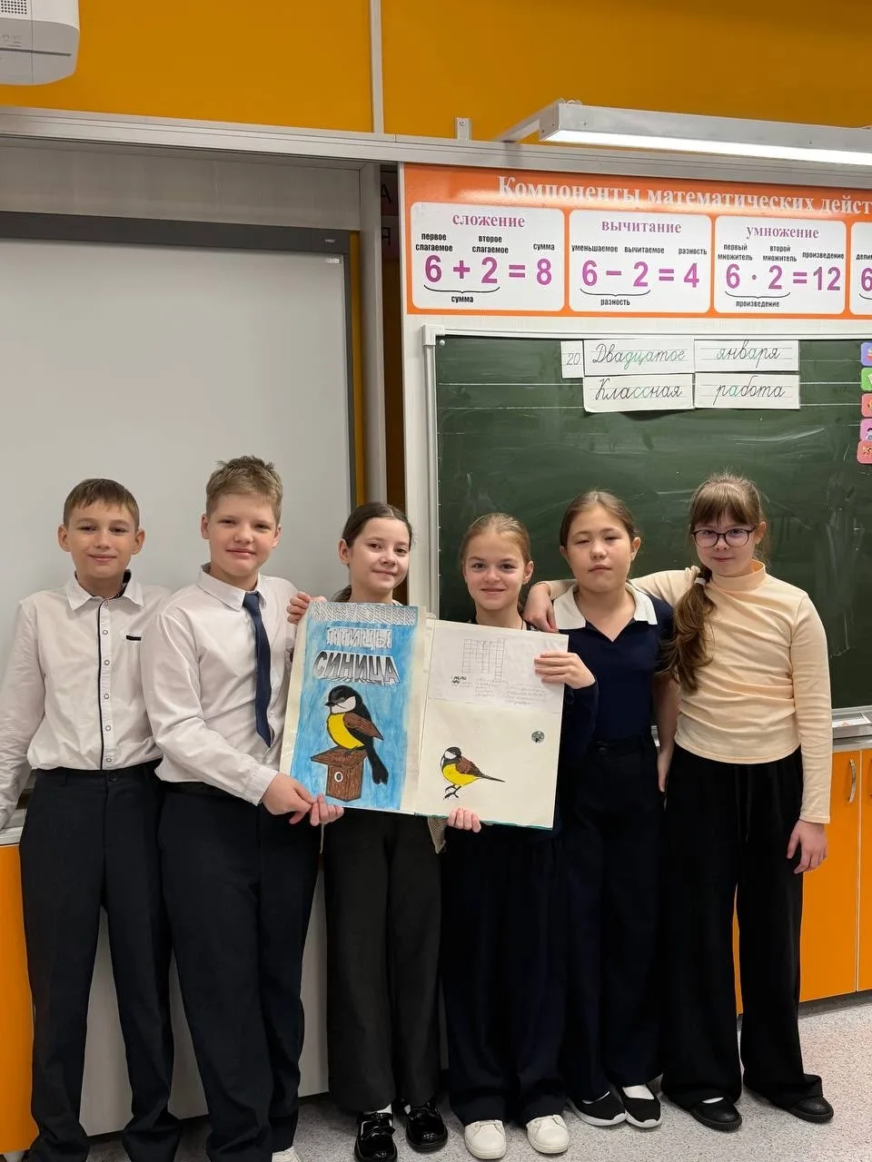 Учимся беречь природу  Накануне 🐦Дня зимующих птиц ученики 4"А" класса нашей школы приняли участие в