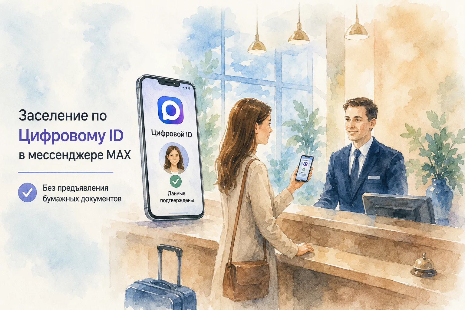 📲 Заселение в отели — ещё проще