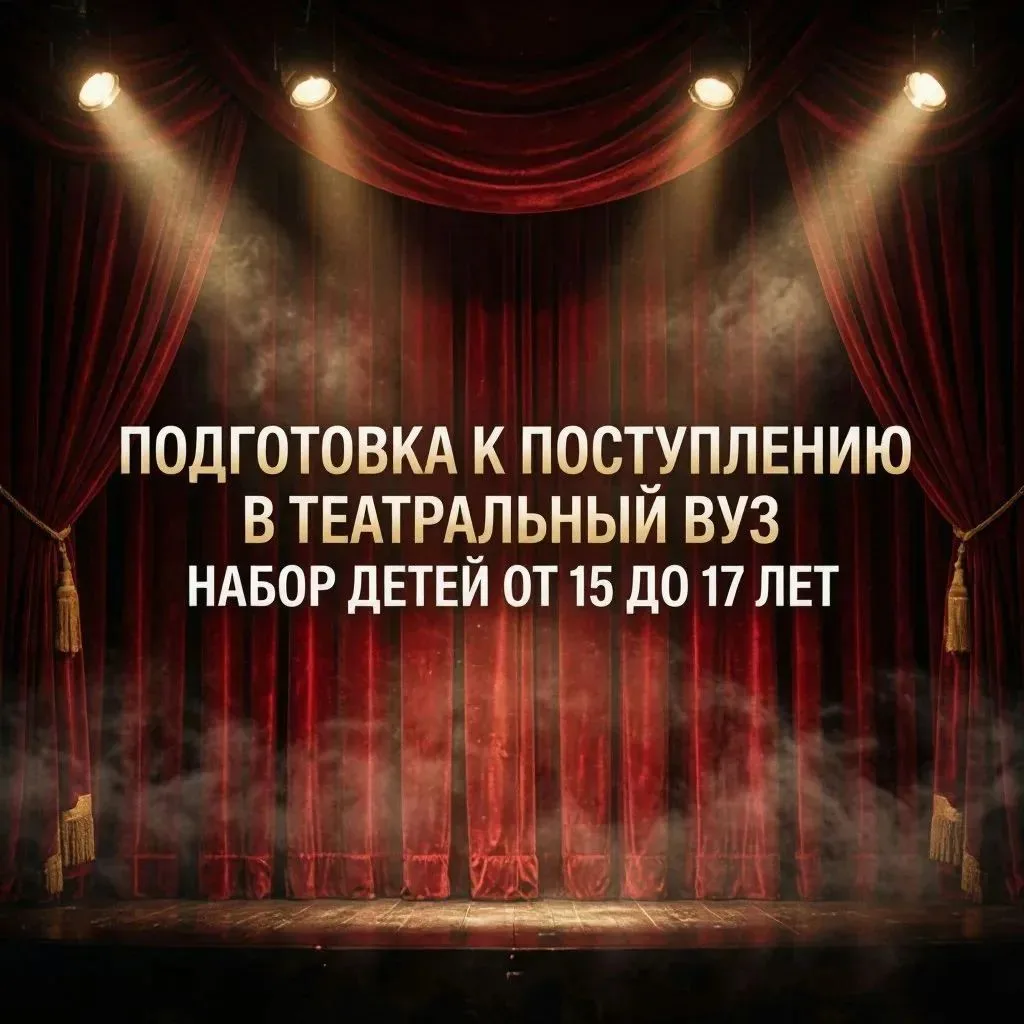 🎭 Бесплатные занятия по подготовке к поступлению в театральные вузы! 🎭