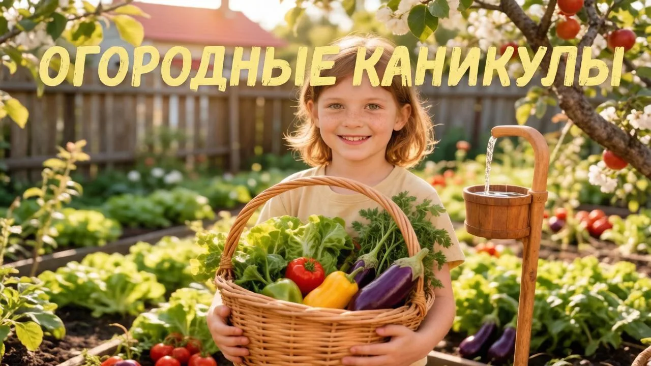 Фотоконкурс «Огородные каникулы»: лови лето в кадр! 📸🥕