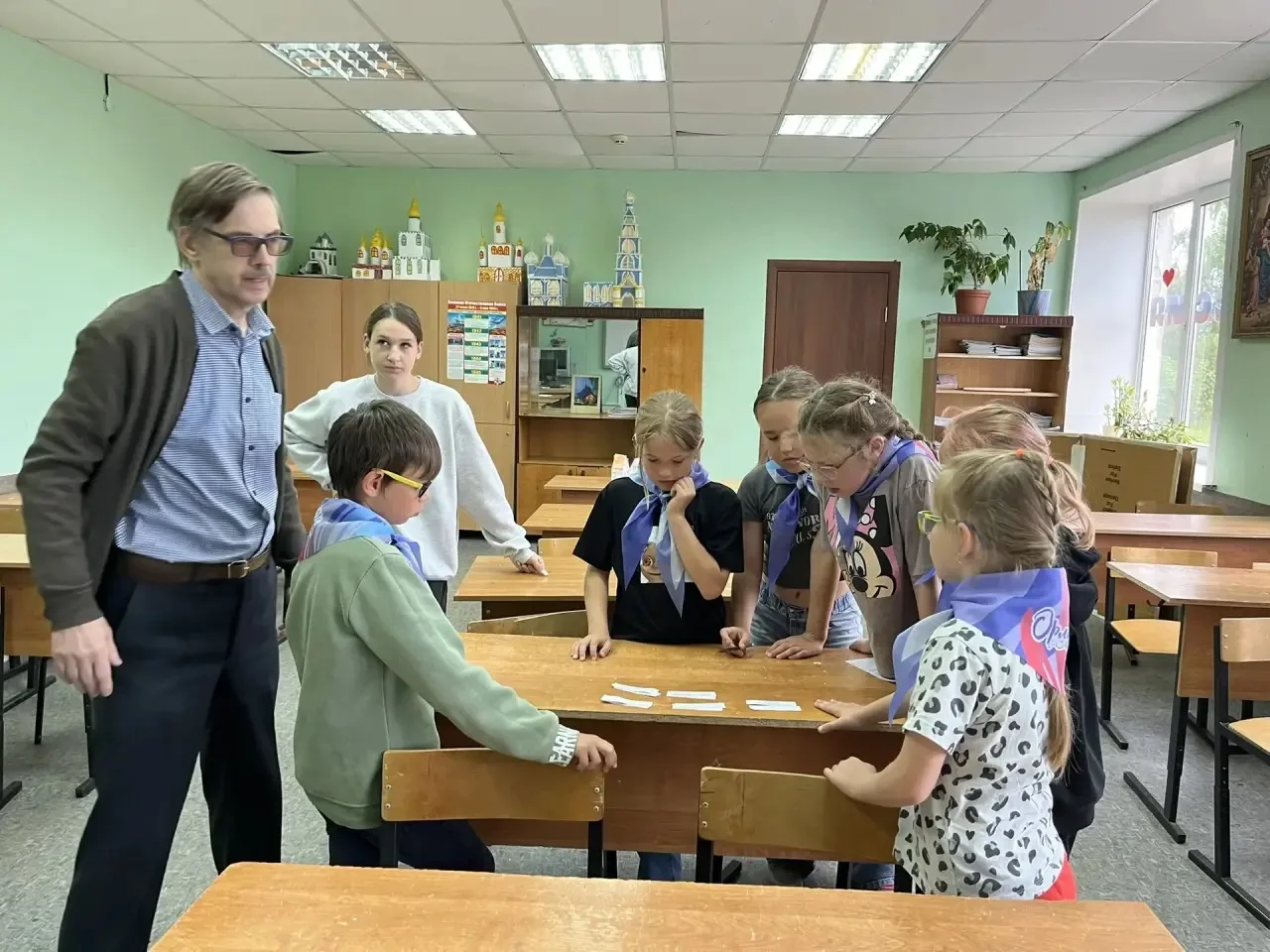 Сегодня в нашем пришкольном лагере состоялся увлекательный и поучительный квест для учеников на тему