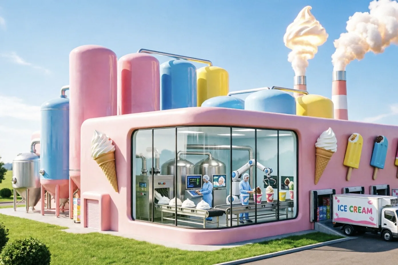 🍨В Липецкой области появится фабрика мороженого