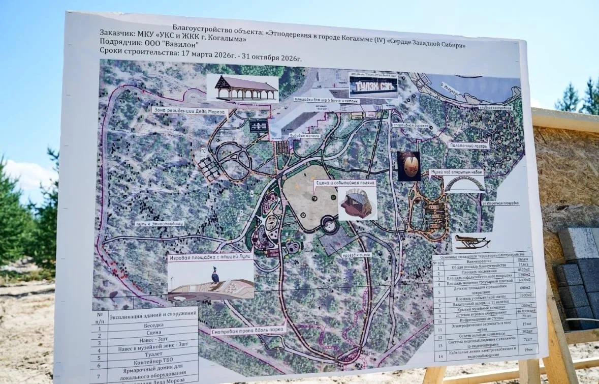 В Когалыме продолжается благоустройство этнодеревни «Сердце Западной Сибири»

В прошлом году проект 