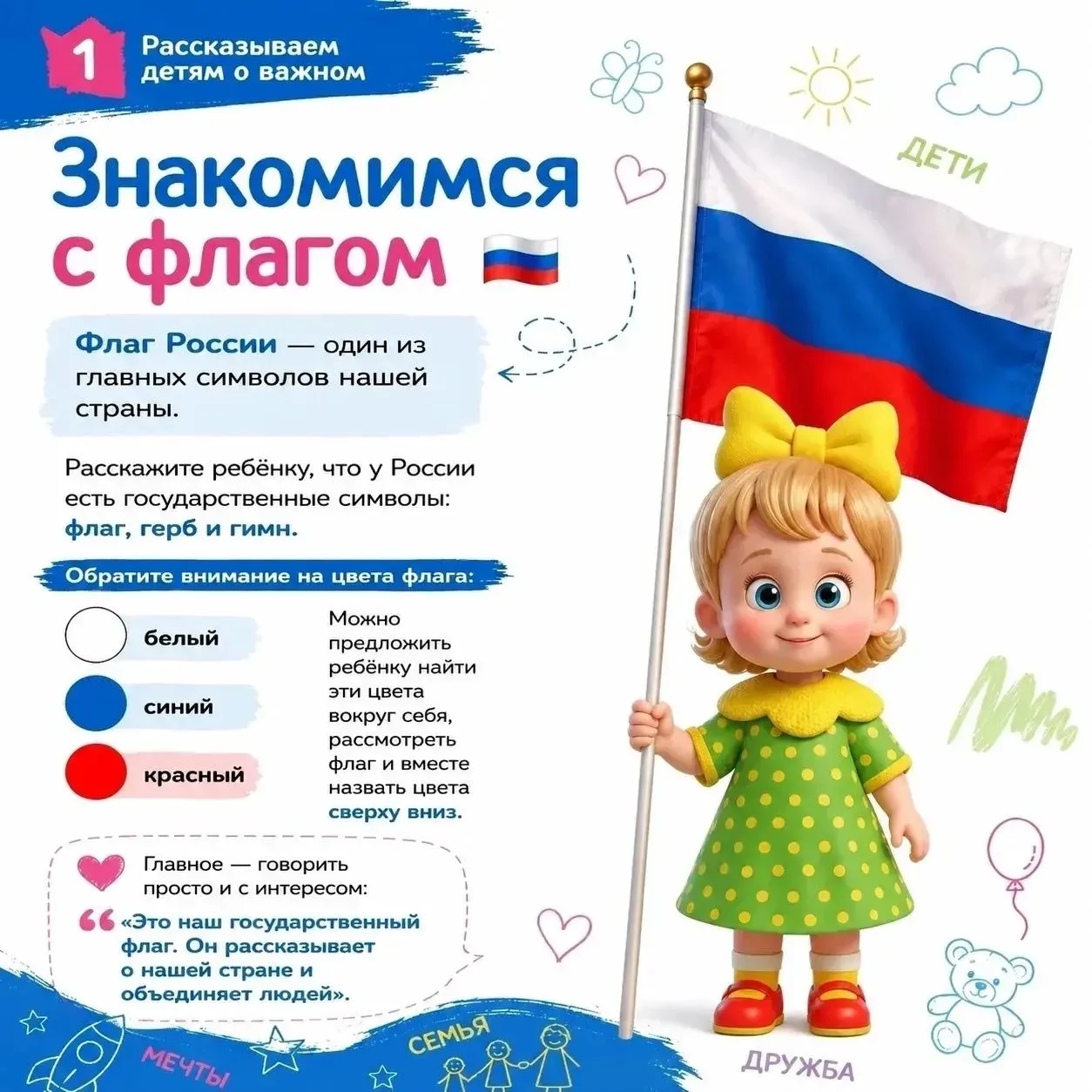 🇷🇺 22 августа — День Государственного флага Российской Федерации! 🎉
