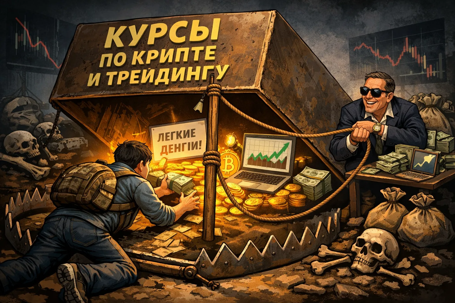 🛡 Инвестиционная гигиена: Почему на покупке курсов заработает только продавец?

Сегодня прилетел кл