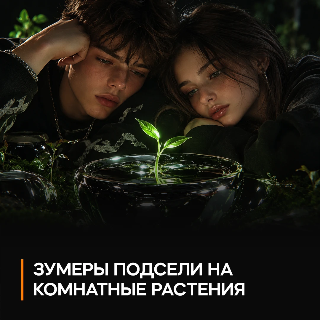 🪴 Зумеры массово меняют бесконечный скроллинг на комнатные растения