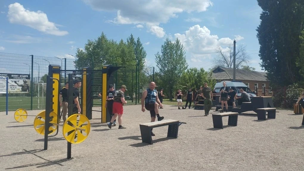 💪 В станице Калитвенской прошел смотр физической подготовки военнослужащих  ✅ Станица Калитвенская н
