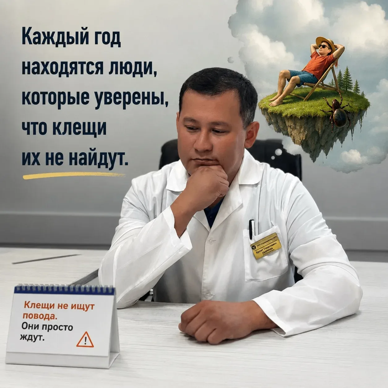 🕷️ У клещей на вас особые планы