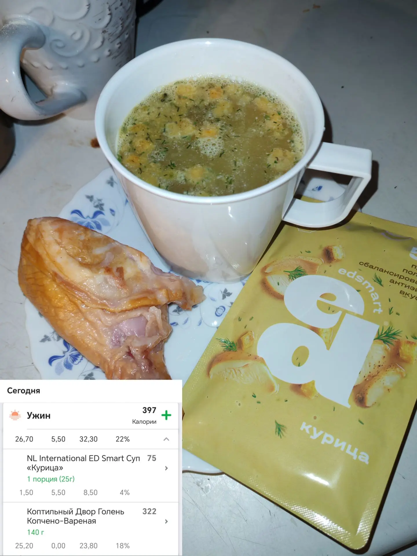 #Ужин 🥣🍗