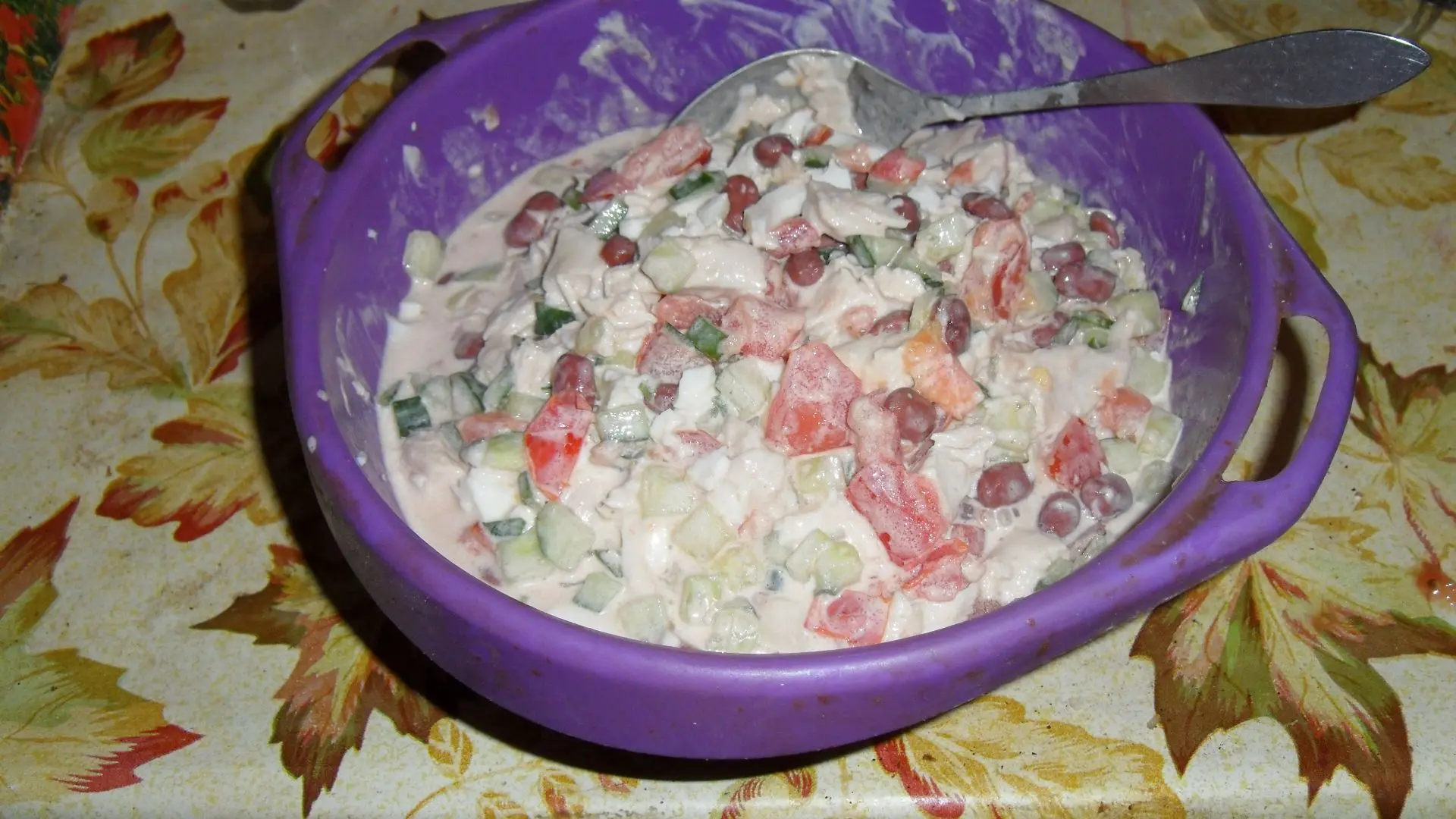 Вкусный салатик меньше тазика делать не имеет смысла)))
