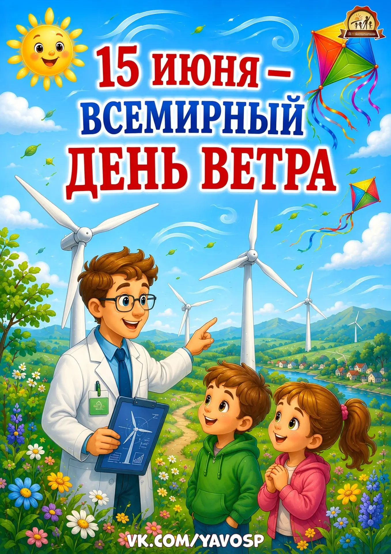 Впервые День ветра отмечался в 2007 году. В 2009 году он приобрел статус всемирного, а к праздновани